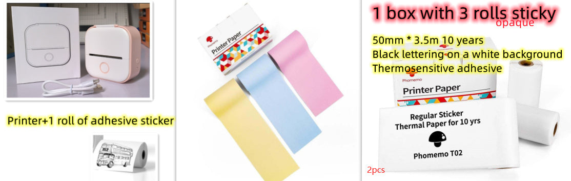 Portable Sticker Printer!