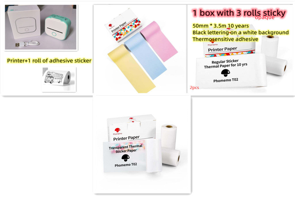 Portable Sticker Printer!