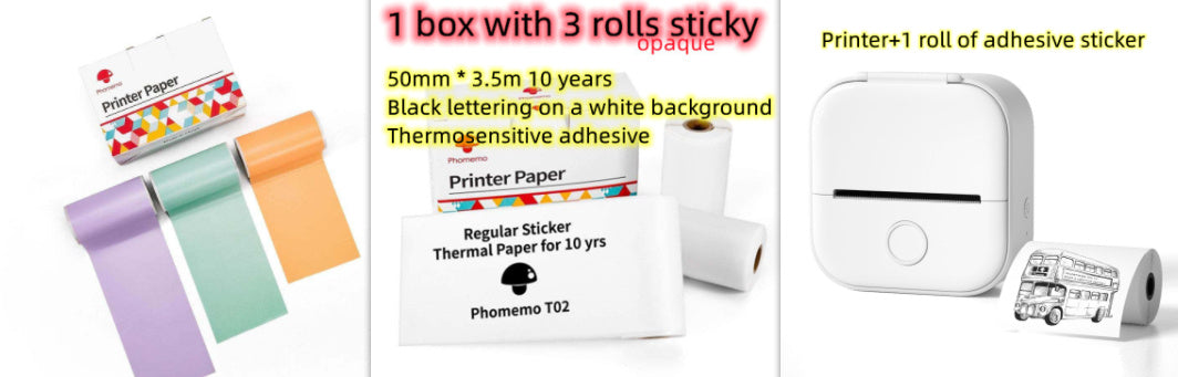Portable Sticker Printer!