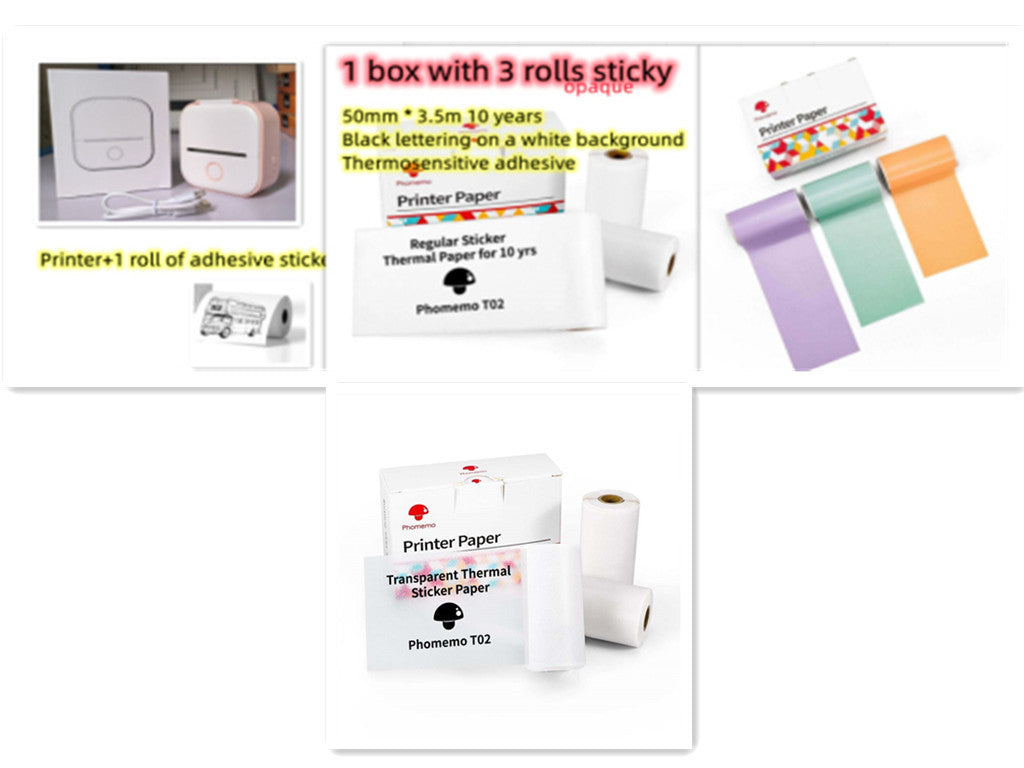 Portable Sticker Printer!