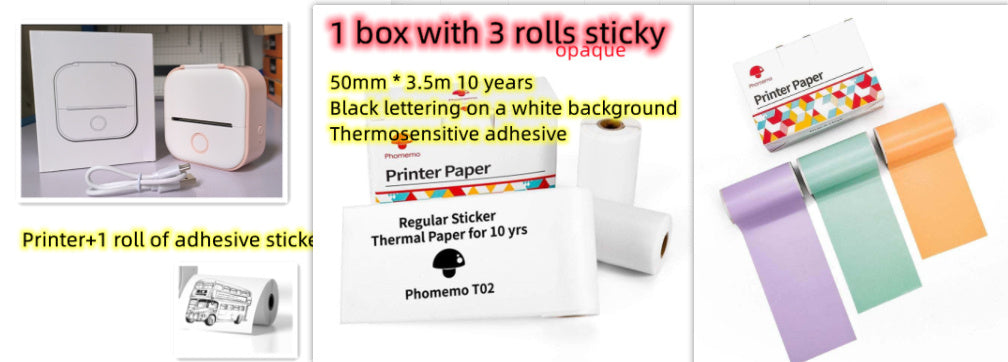 Portable Sticker Printer!