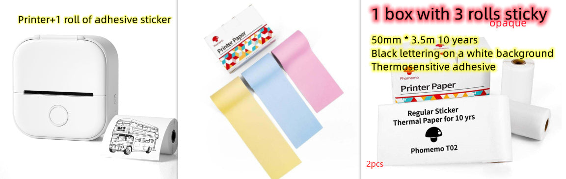 Portable Sticker Printer!